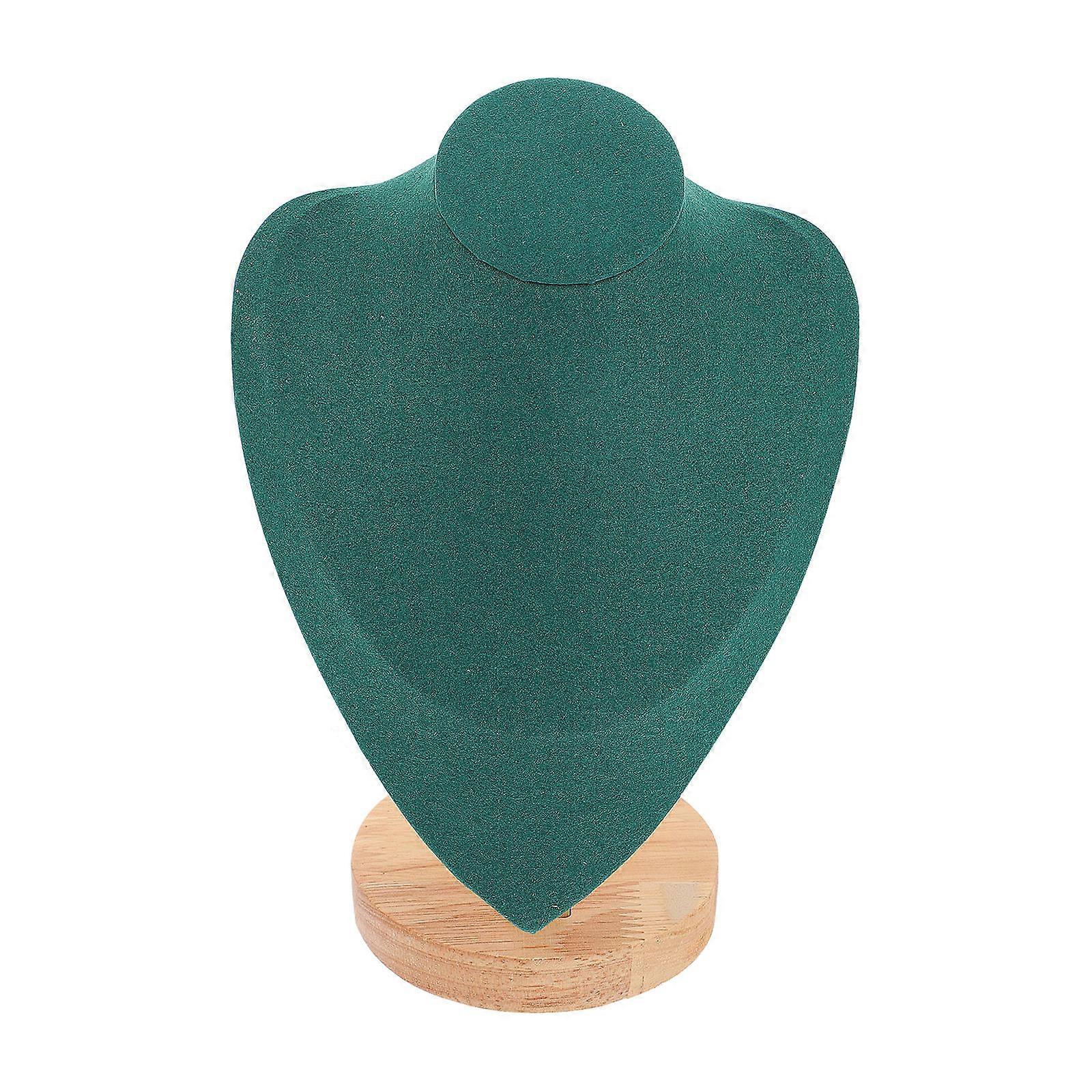 Halskette Display Stand Moderner Halskette Halter Schmuck Messestand für Store Display 23x16cm Synthetisches Material 1Set