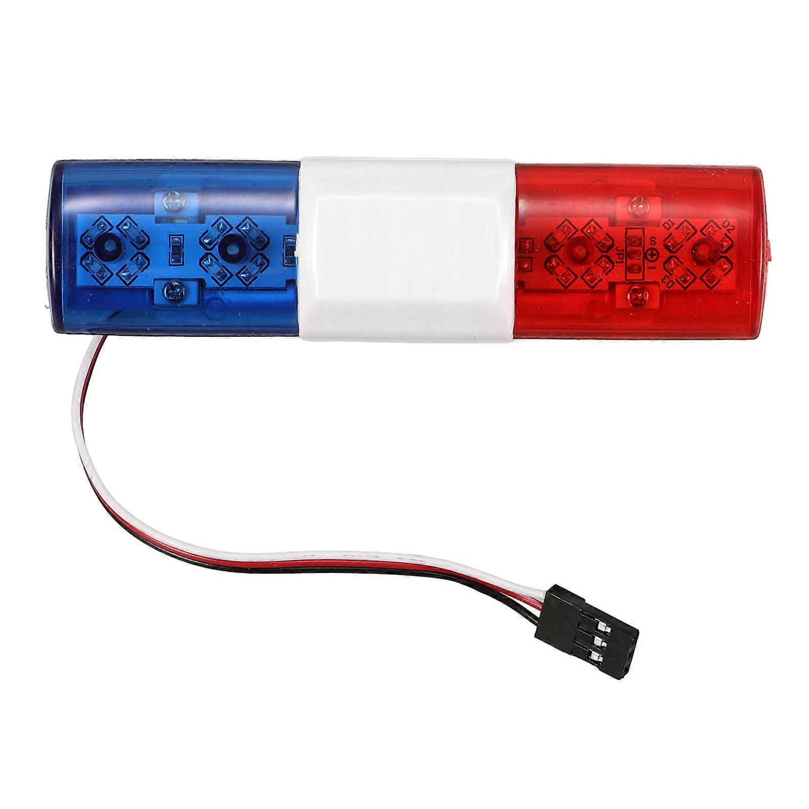 Led Light 1/10 Model Modified Model Enhancement Police Flashing Light 1Pack