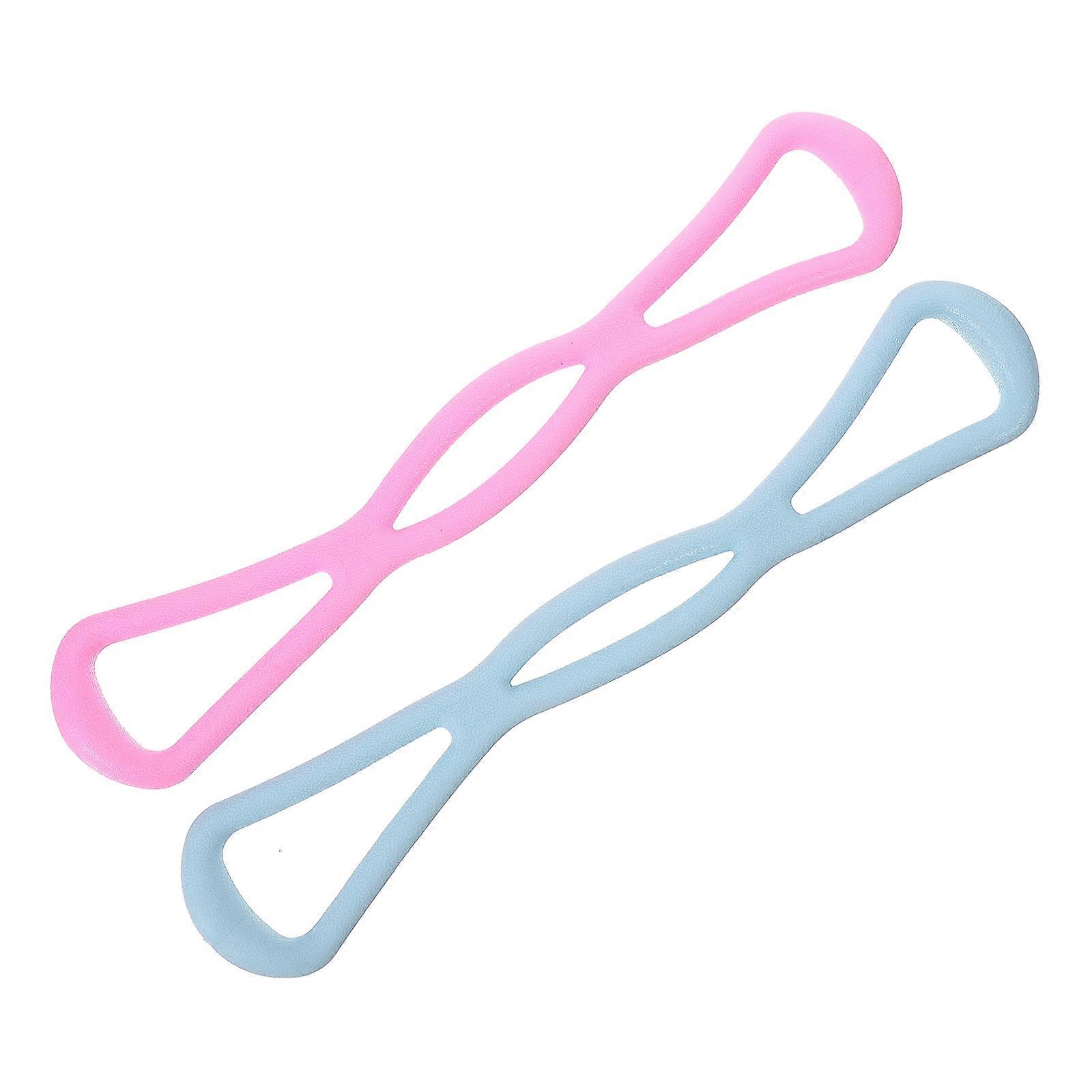Back Expander with TPR Material for Indoor Muscle Training and Arm Exercise Assorted Color