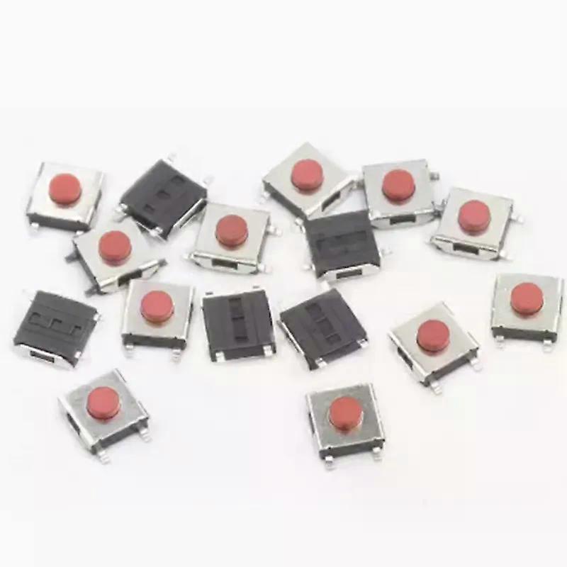 100pcs 4Pin 5Pin 6*6*31 mm SMD Switch 4Pin Touch Micro Switch Push Button Switches Red SMD Tact Switch 6x6x31mm