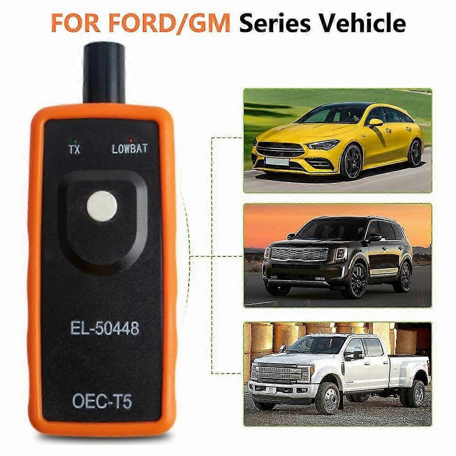 EL50448 TPMS Relearn Reset Tool Auto Tire Pressure Monitor For GM Ford Chevy GMC
