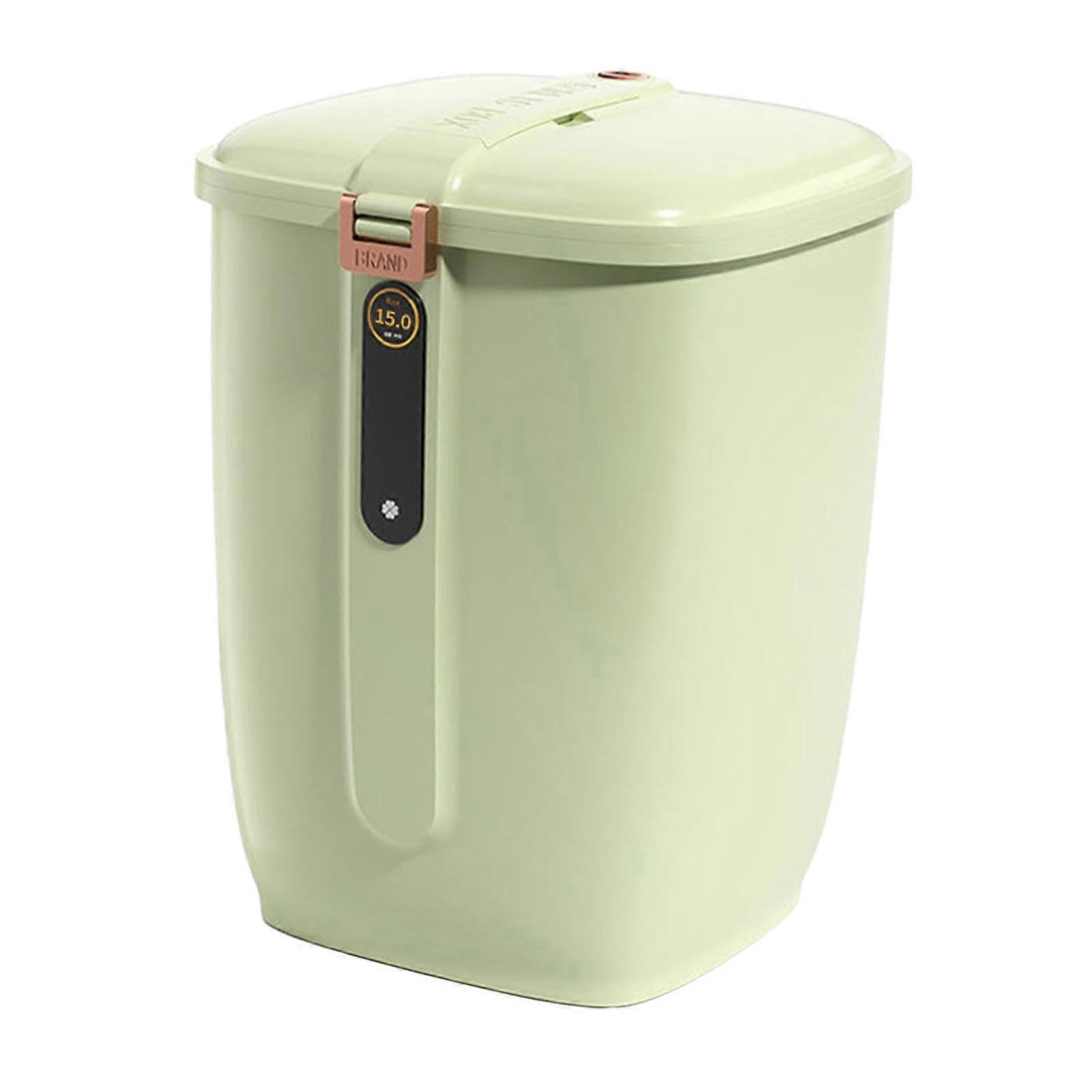 Rice Storage Container, Airtight Rice Storage for Kitchen, Household Grain Container, Flour Container for 15kg