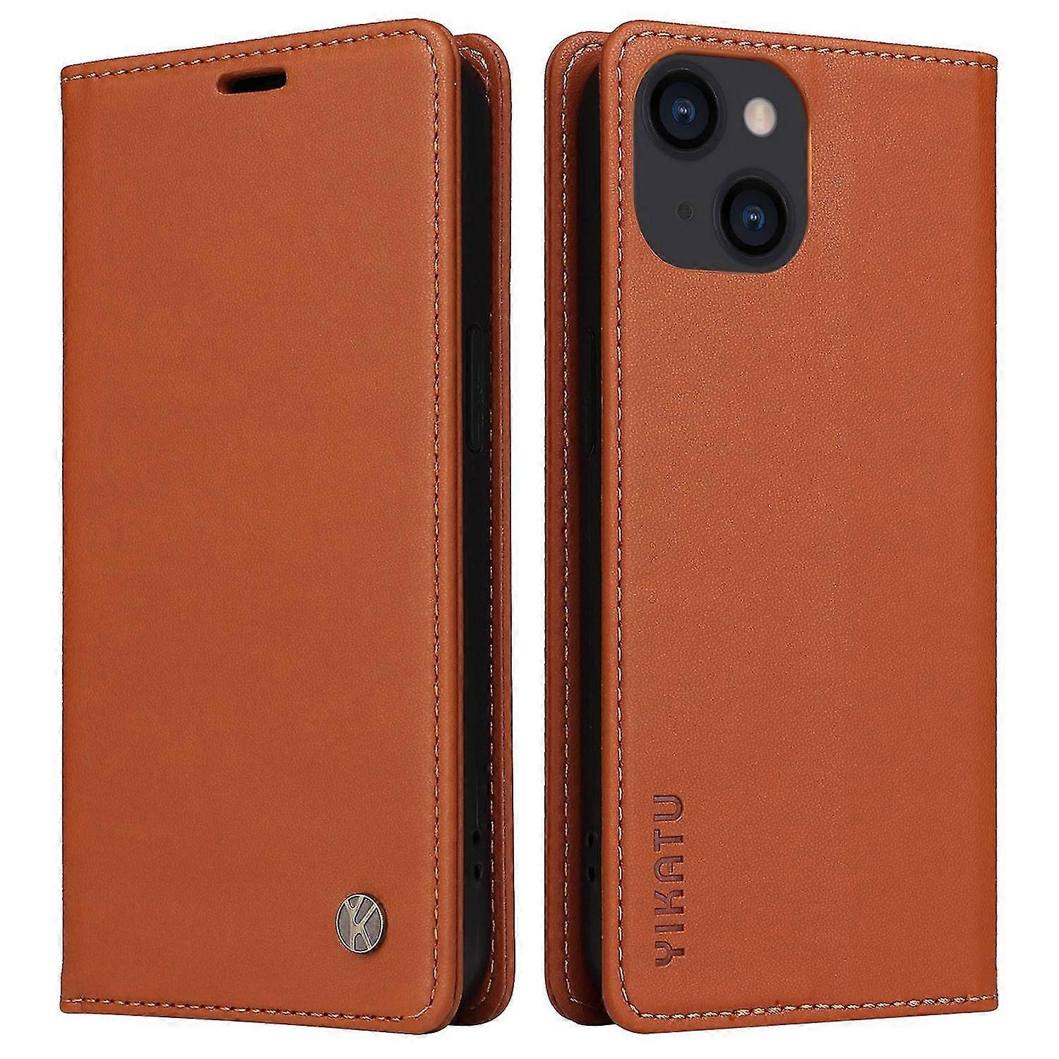 Wallet Case Stand with Magnetic Closure for Certain Brand Compatible with 5.4 inch iPhone 13 mini, Protective Phone Cover
