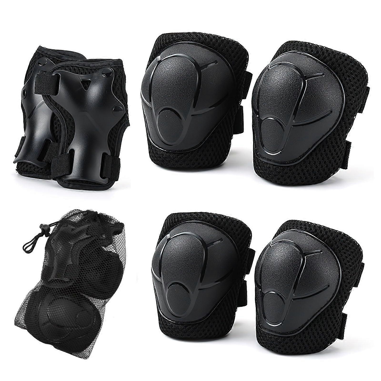 s Knee Pads Set, 6 in 1 Protective Equipment for Skateboard, Scooter, Size S 3 Years