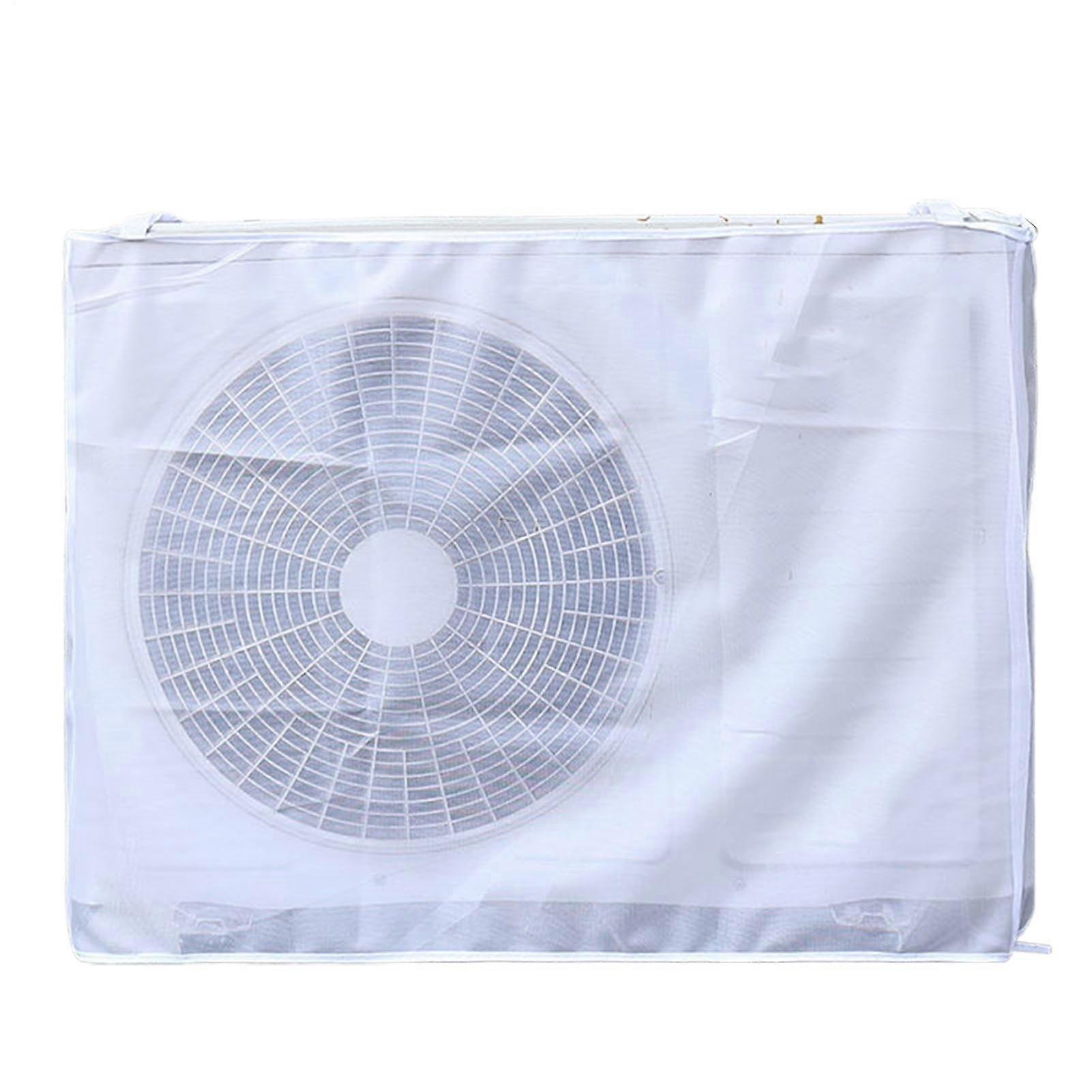 Windproof window AC cover, UVresistant, durable hood for winter protection