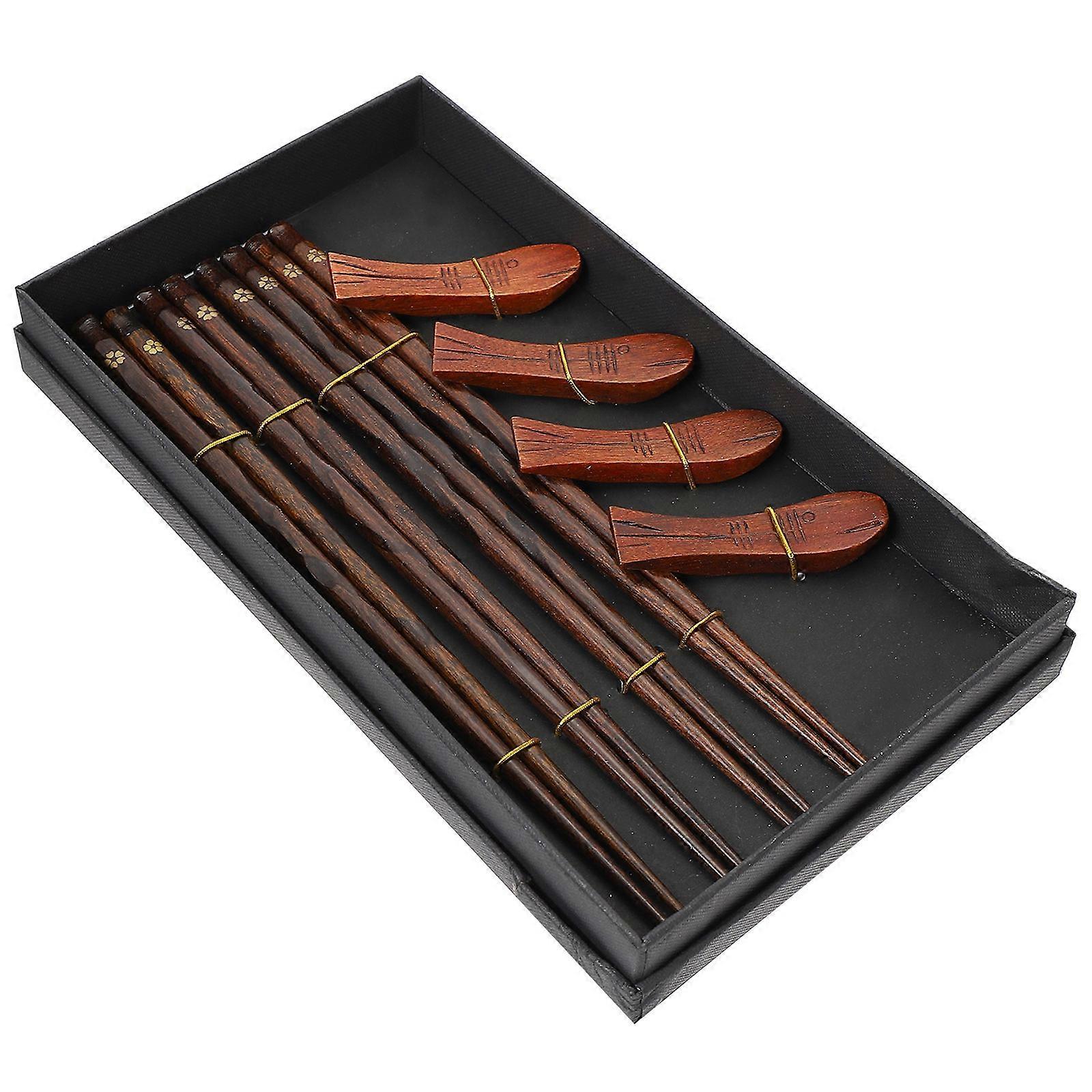Delicate Chopsticks Holder Synthetic Material Practical Case Camping 22 5x1x1cm 1 Set