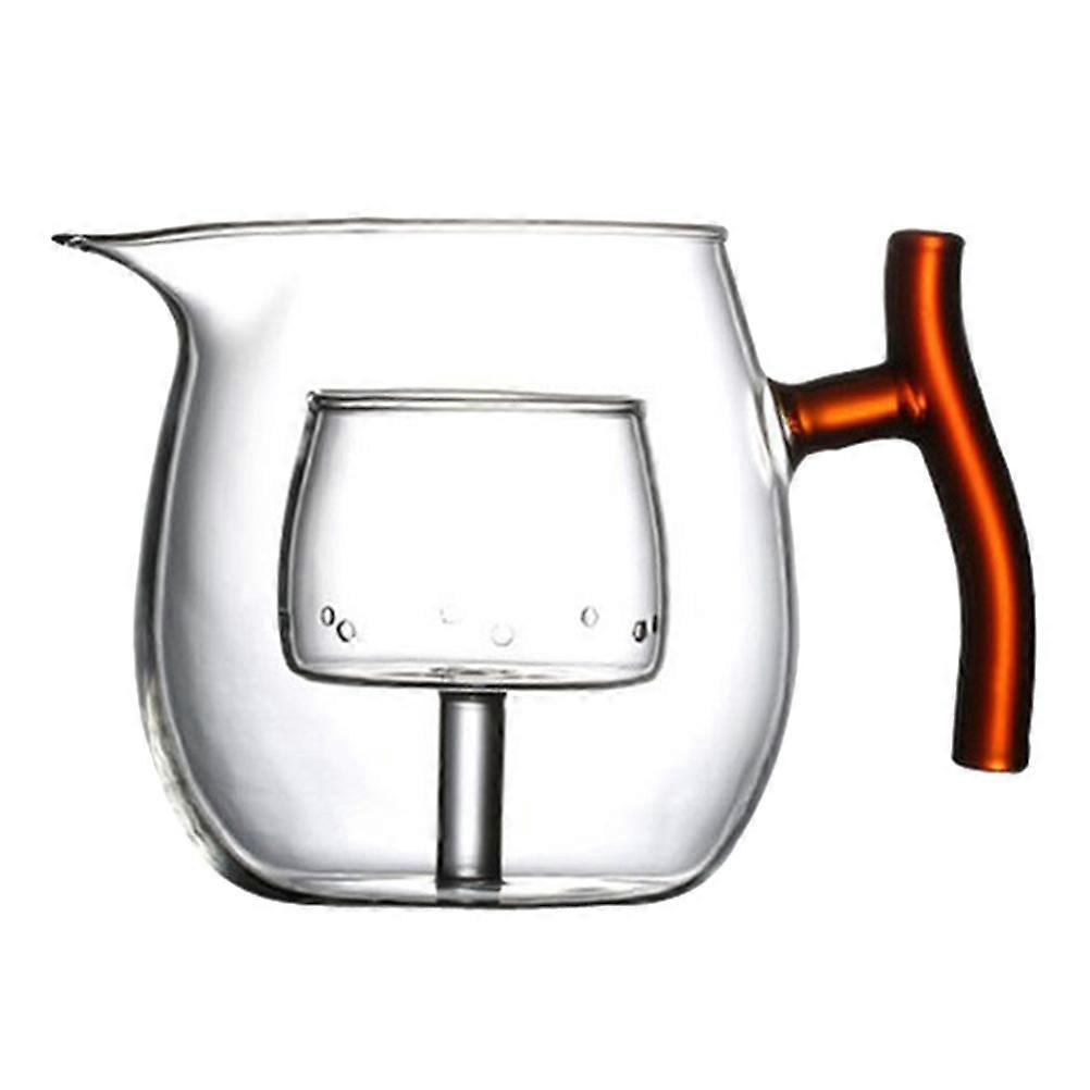 Borosilicate Glass Tea Kettle with Infuser for Loose Leaf Tea – Stovetop Use, Heat Resistant, Office and Home Relaxation