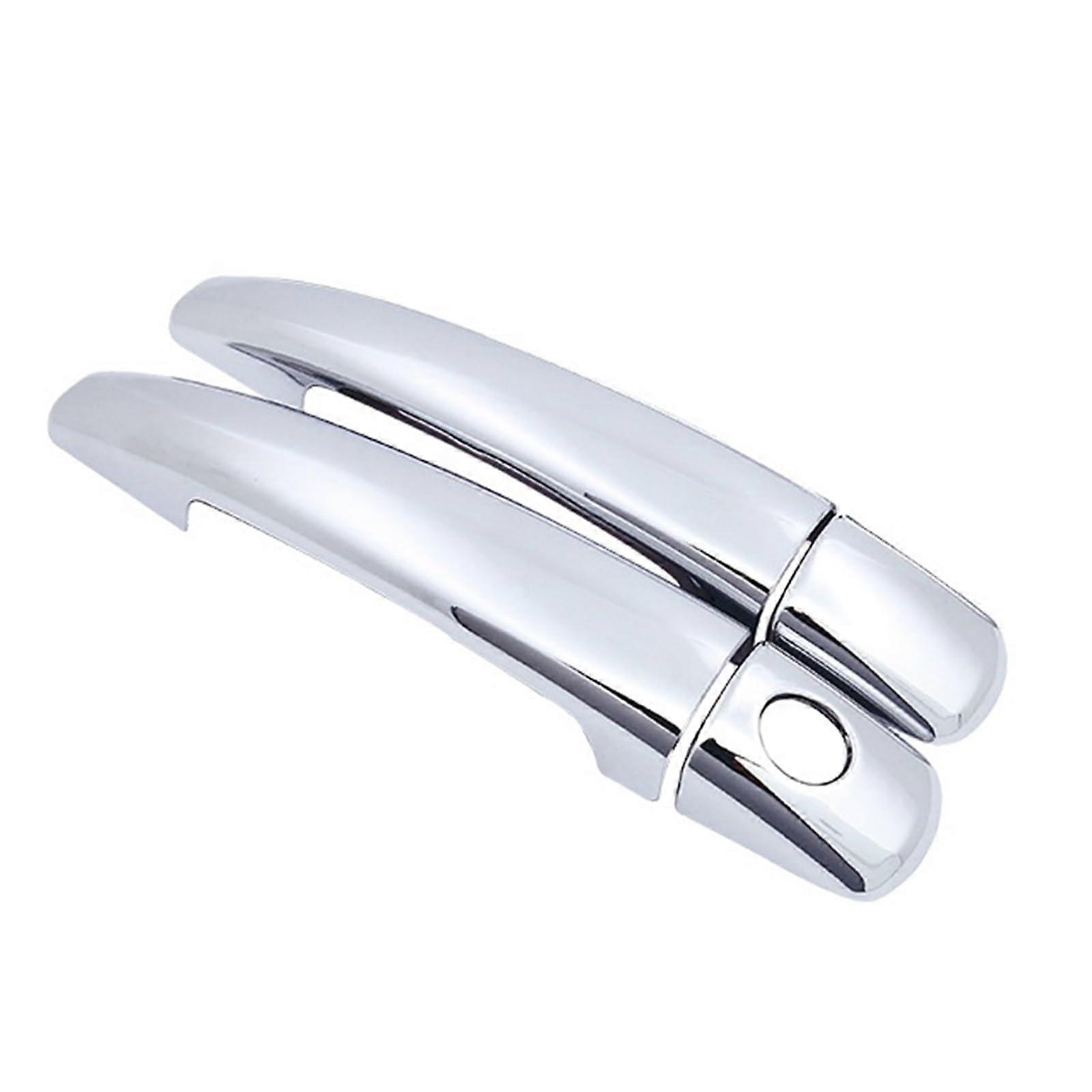 Autotürgriffschutz for Peugeot 208 2012-2019 Chrom Türgriff Abdeckung Trim Set für 2-Tür Modelle