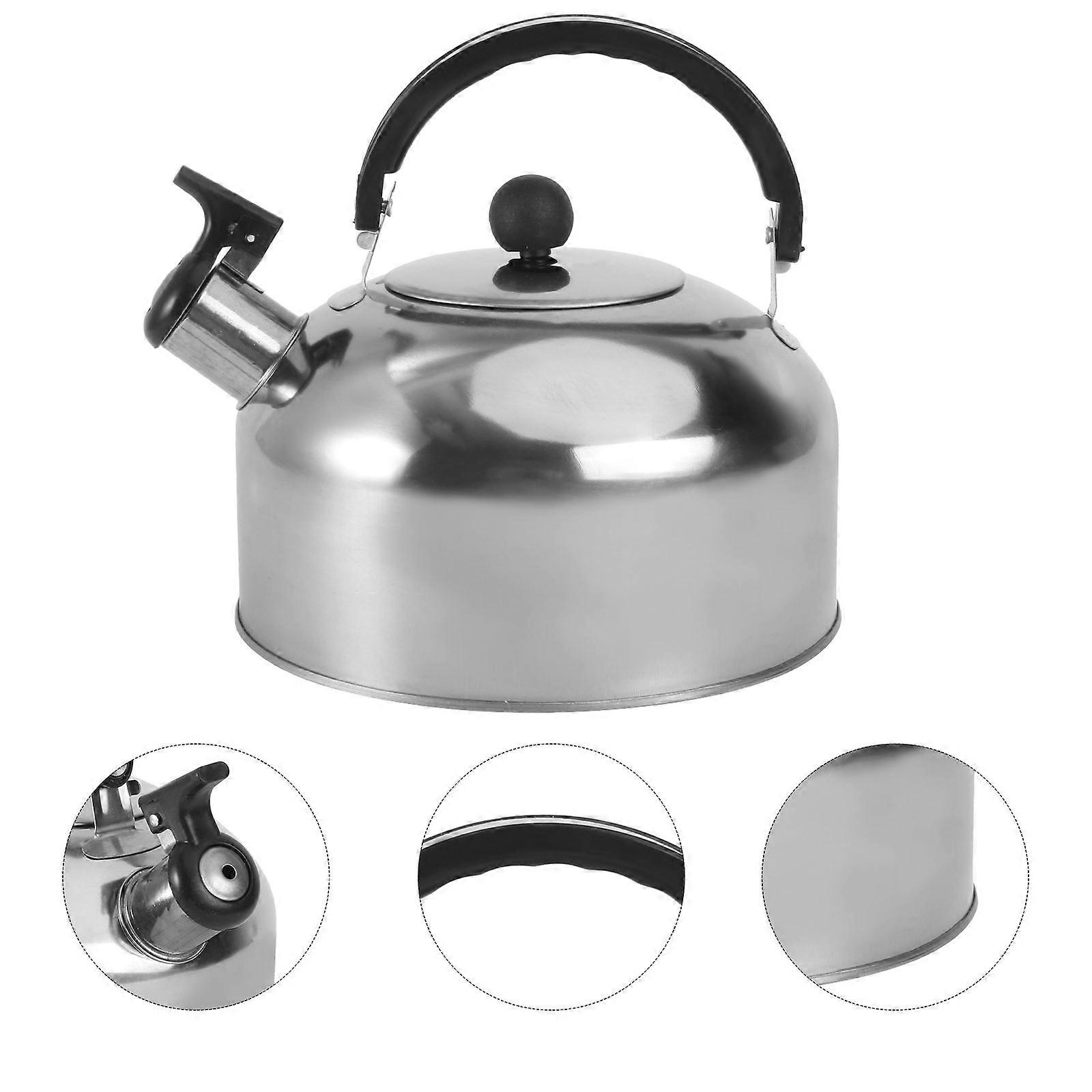 Stainless Steel Water Kettle with Flat Bottom for Induction Cooker About 2L