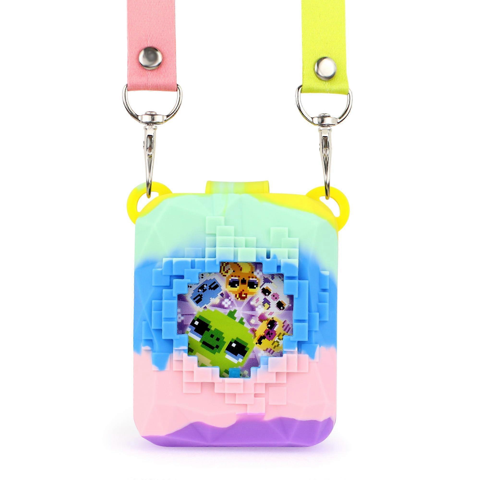 Protective Case Only Compatible with Bitzee  Magicals Digital Electronic Pets, Silicone Case Only (MultiColour) multicoloured