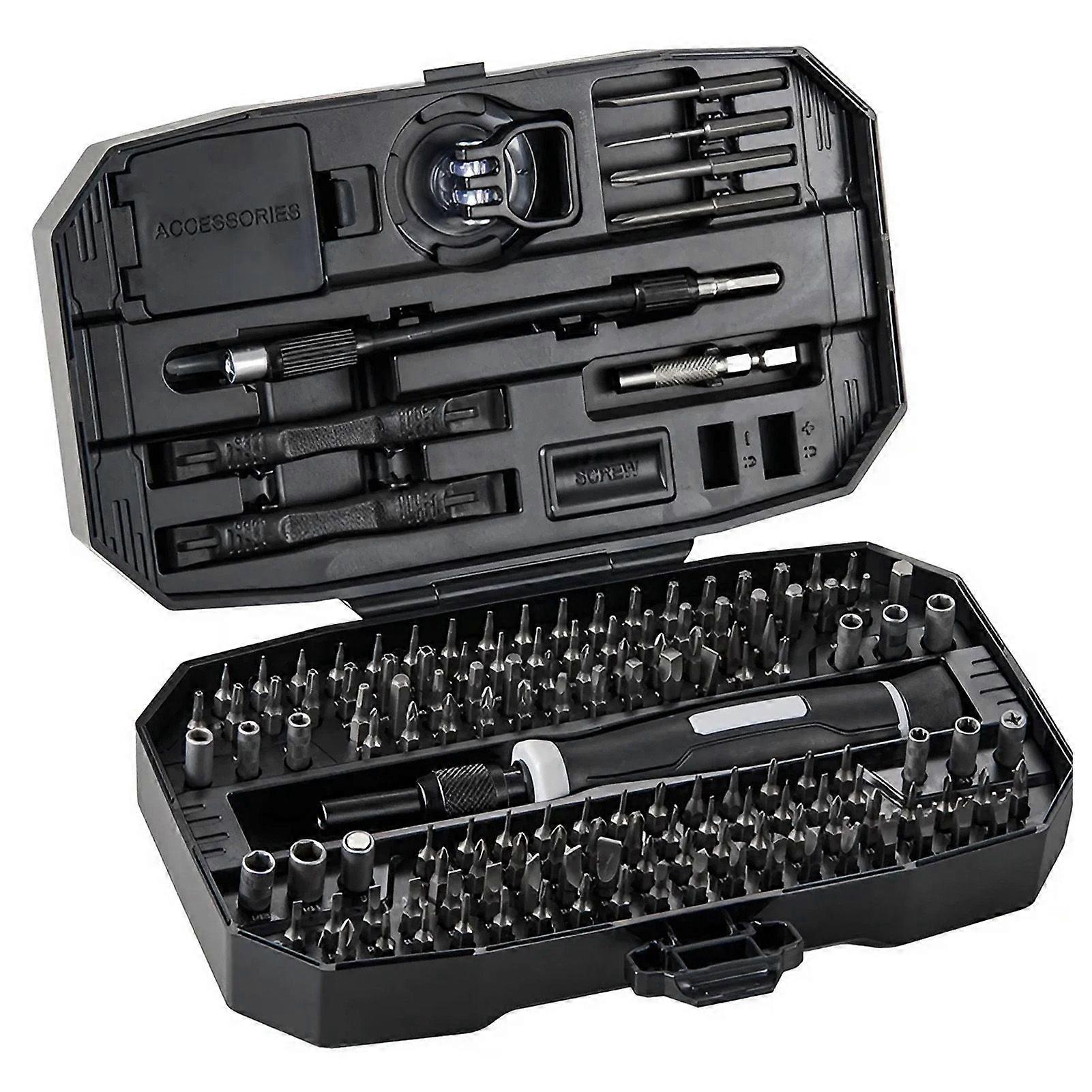 153-in-1 Magnetic Precision Screwdriver Set - Ergonomic, Multi-Functional Tool for Electronics, Watches, Laptops & More