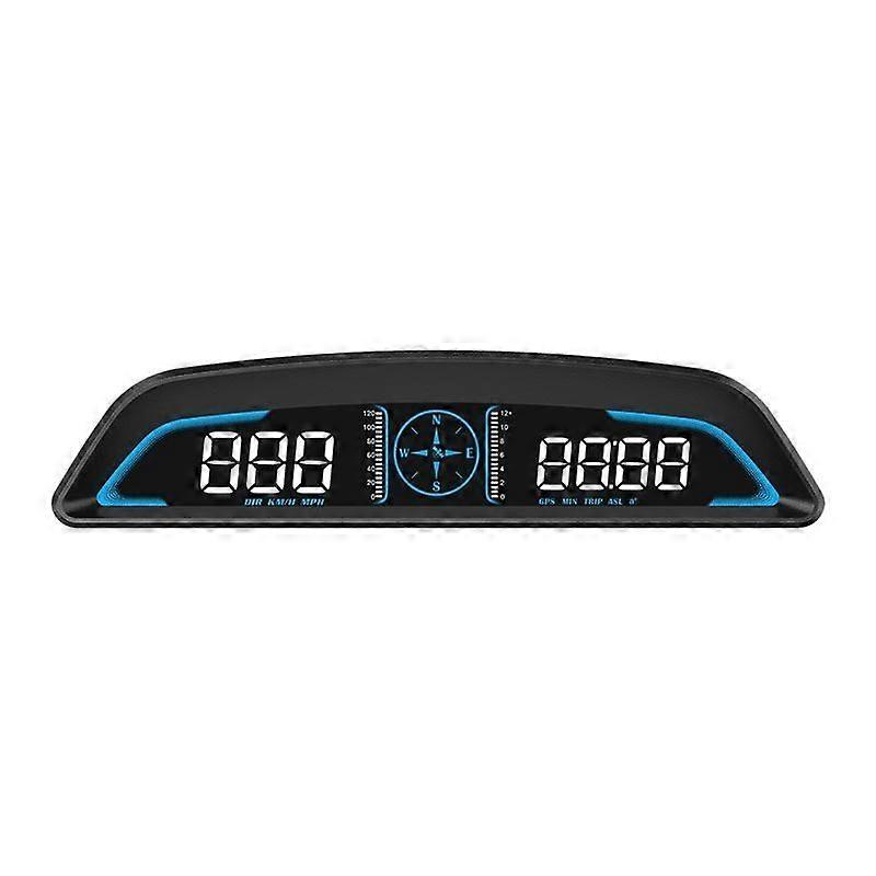 Digital GPS Speedometer Universal Head Up Display for Car LCD Display HUD with MPH Speed