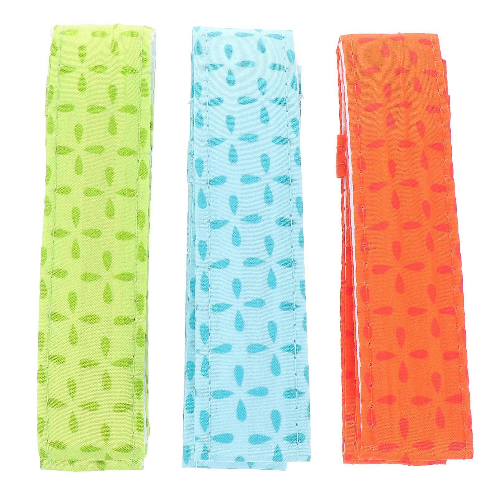 Cake Pan Wraps For Even Baking Secure Cake Shape Home Bakers 88x3.5x0.5cm Blue 3Pcs