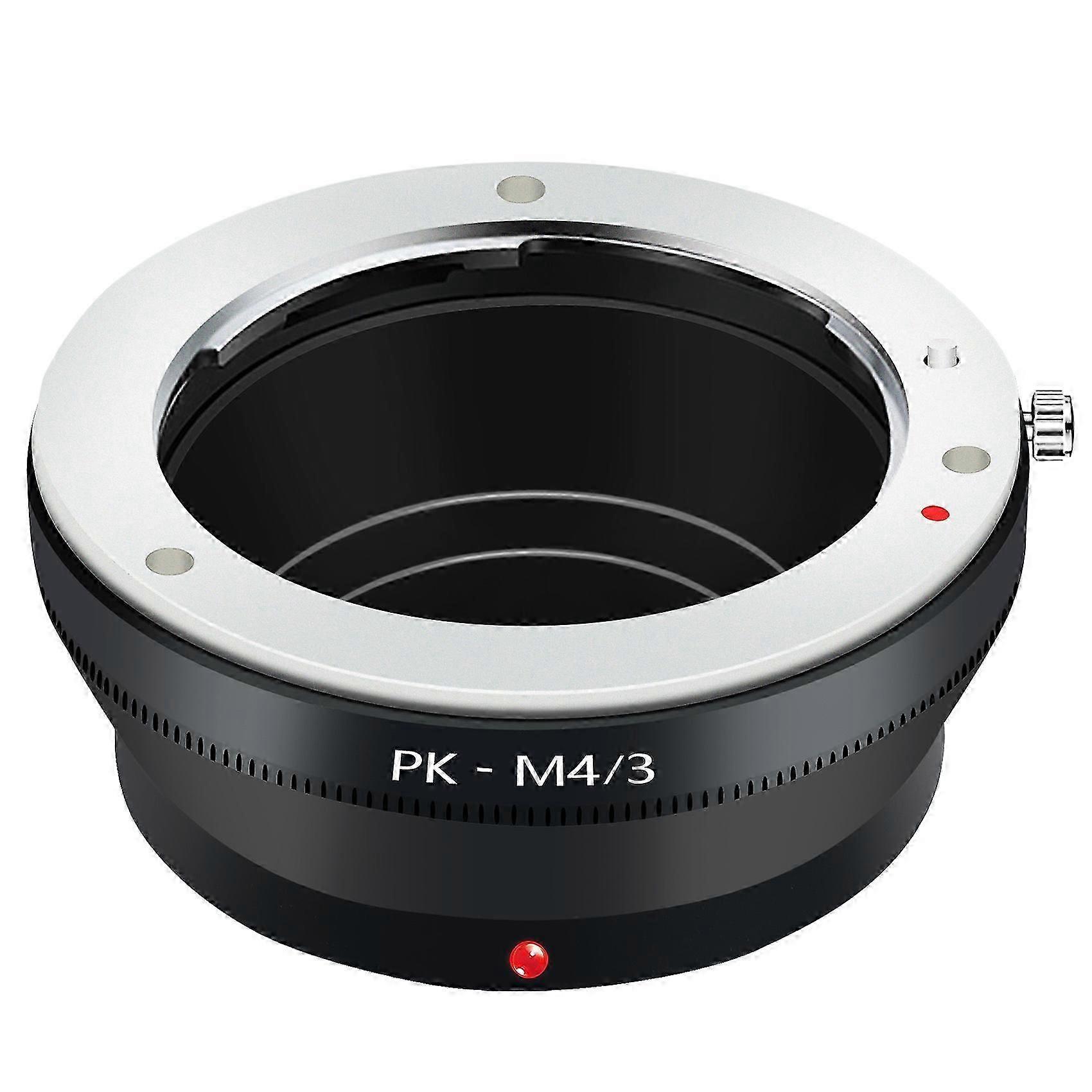 Pk-M4/3 Adapter Ring For Pentax Pk Lens To Micro 4/3 M43 Camera Body For Olympus Om-D E-M5 E-Pm2 E-P