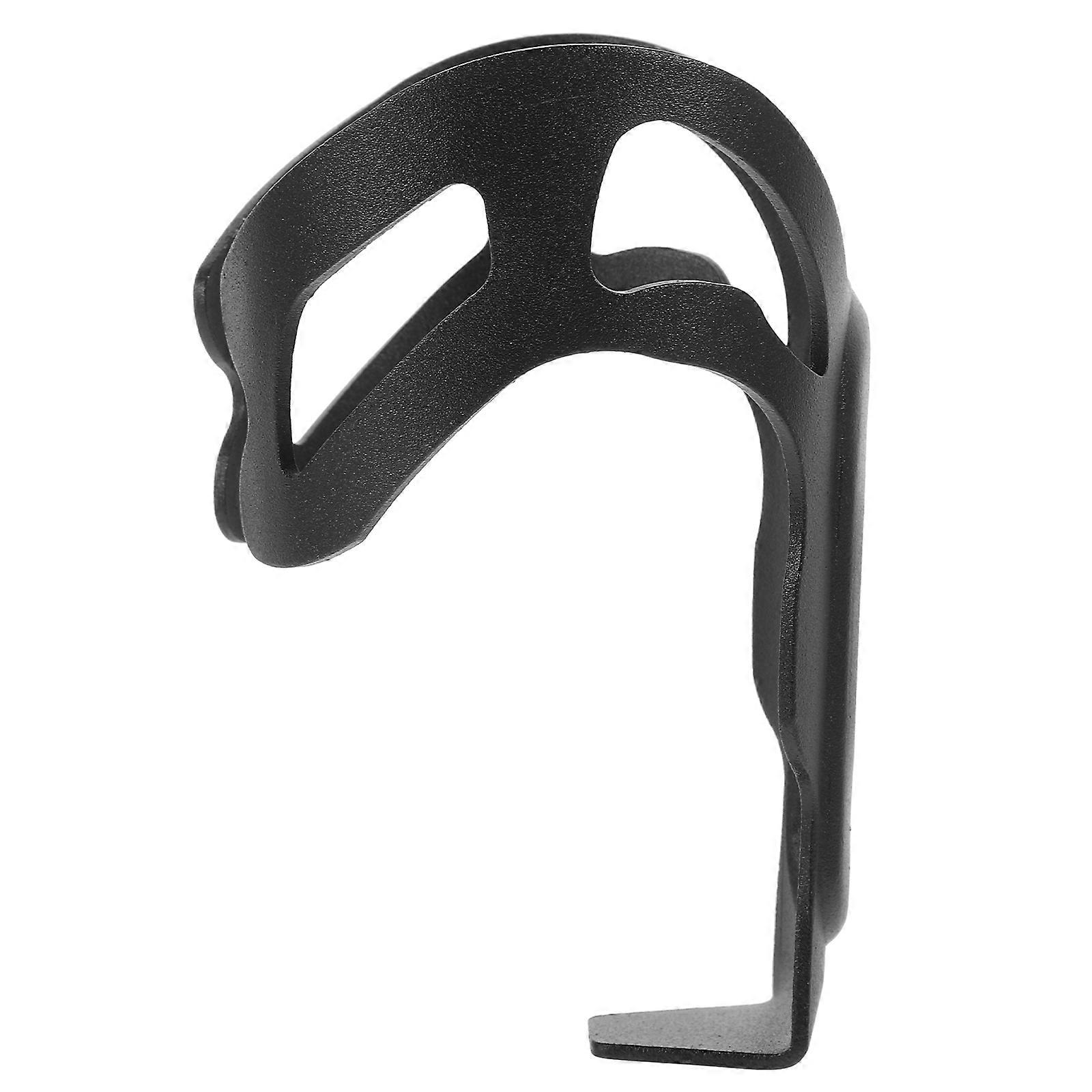 Bicycle Bottle Holder Metal Drinking Bottle Holder Safety For Outdoor Enthusiasts 4.91X3.14X3.14in Black 1Set