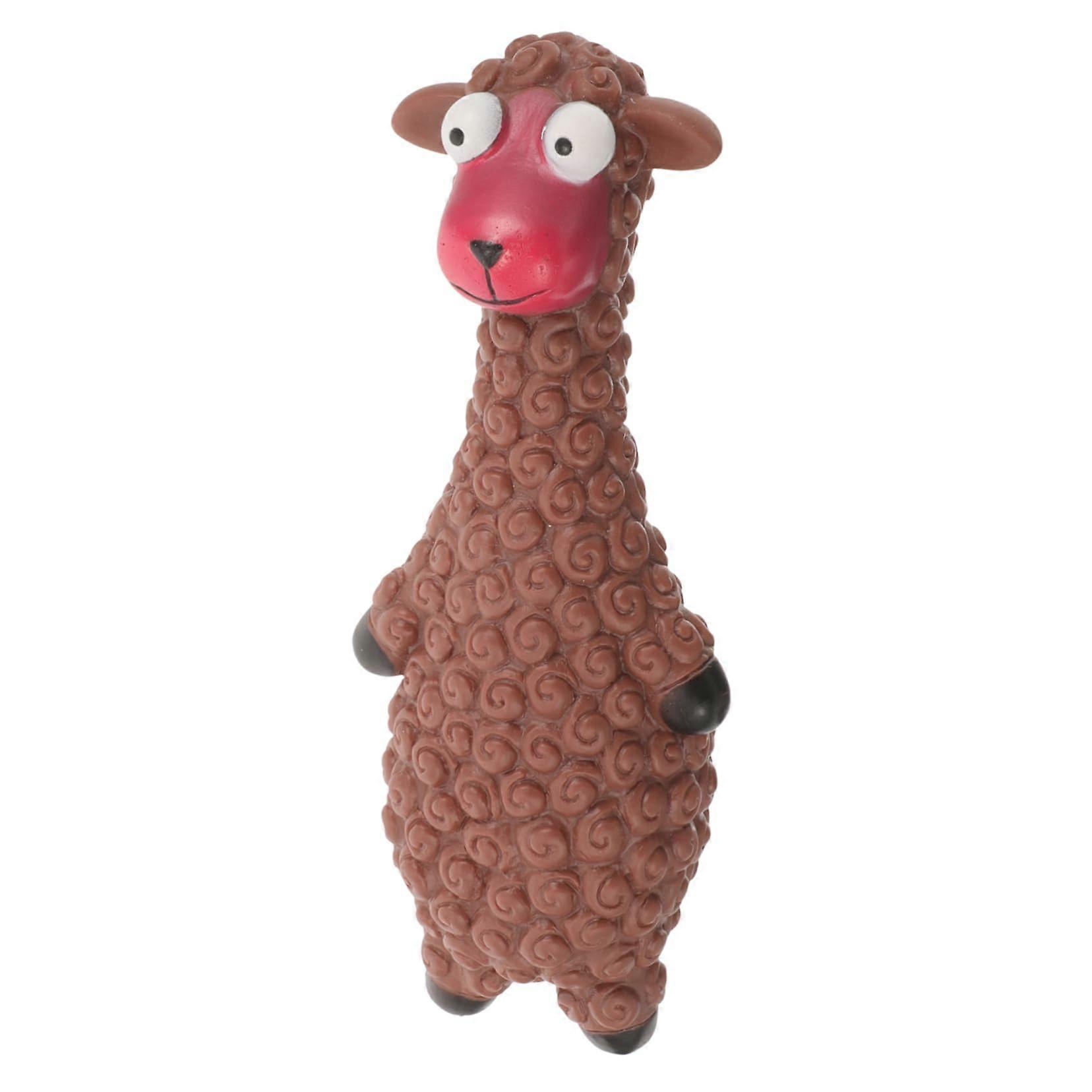 Latexspielzeug Interactive Squeaky Puzzle Toy For Dogs And Puppies, Cartoon Style, Latex Chew Toy, Small/Medium