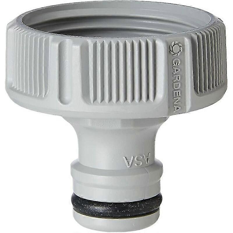 Tap connector 33.3 mm (G 1 inch) from Gardena: connector for taps with thread, tight connection, easy handling, packed (18202-20)