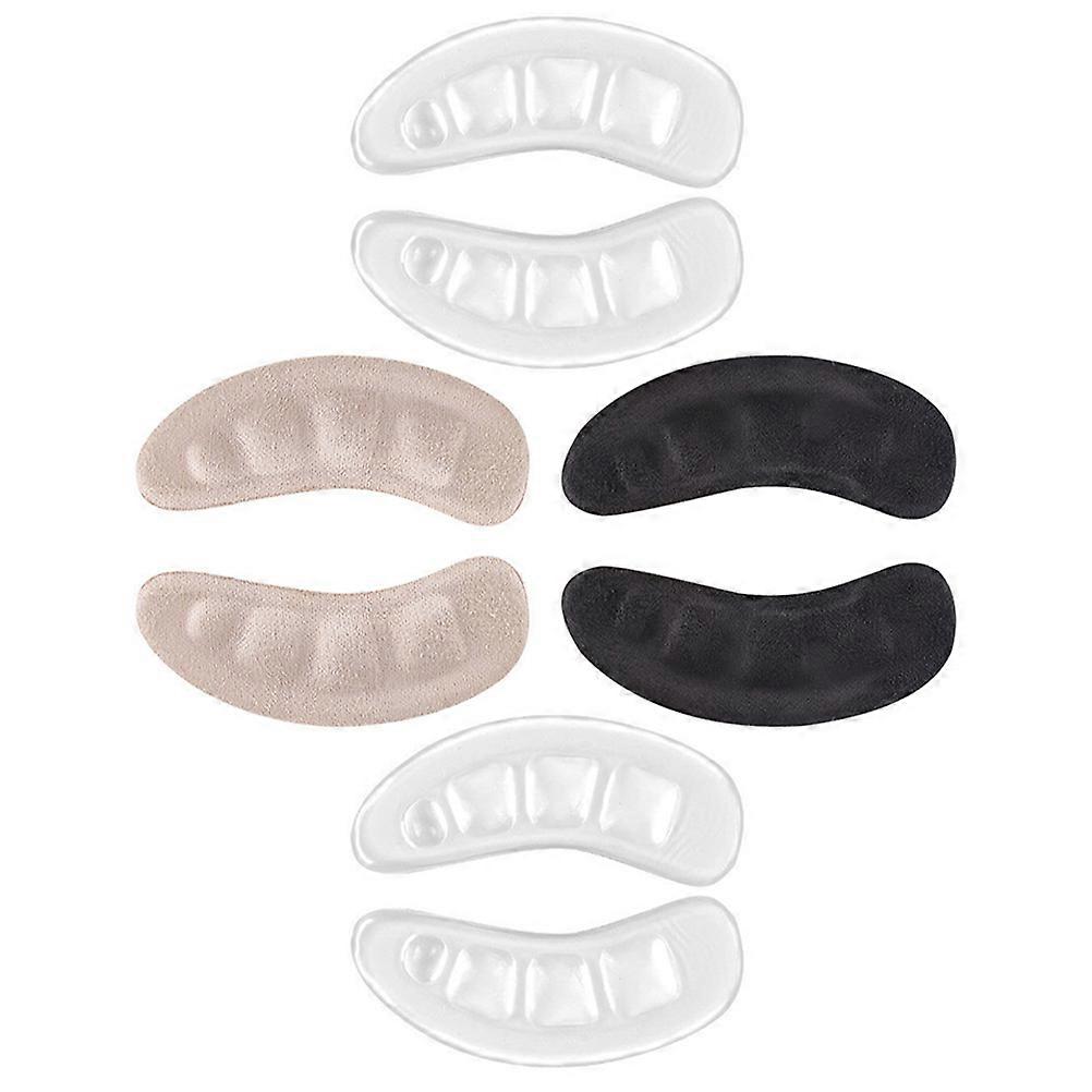 4 Pairs of High Heel Inserts High Heel Pads Replaceable Heel Pads Gel Heel Insole Pads Foot Pads