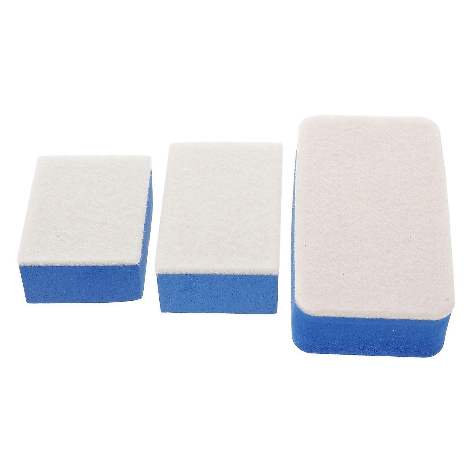 Glass Film Remover Windshield Cleaner Tool High Performance Cleaning For Wet And Dry Cleaning Scenarios Car Owners Red 3Pcs