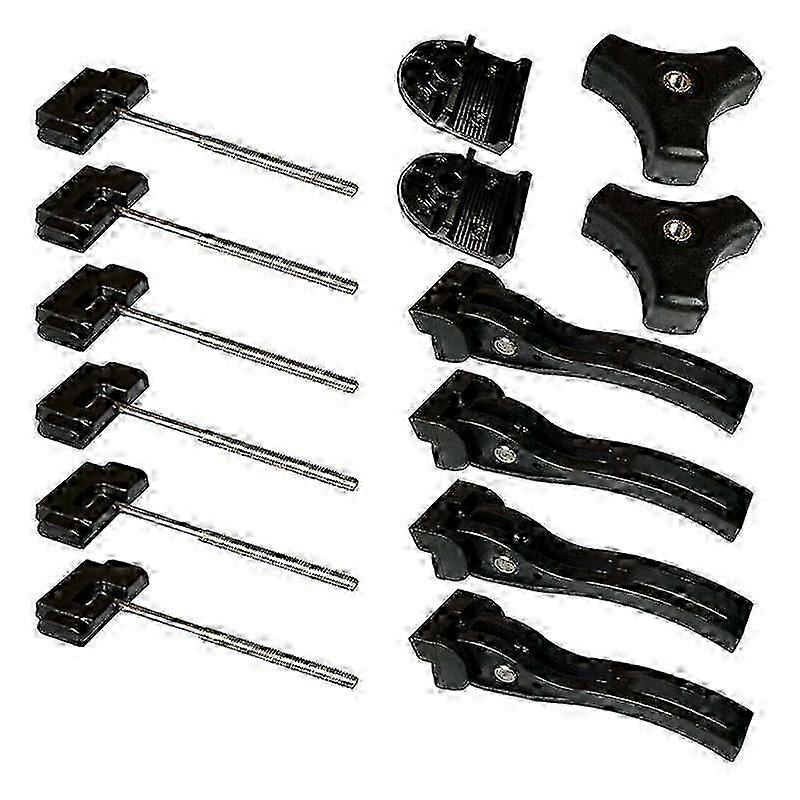 Replacement Kit for Hard Tri-Fold Tonneau Cover of Pickup Truck Cargo with Fixing Components Edition 0724