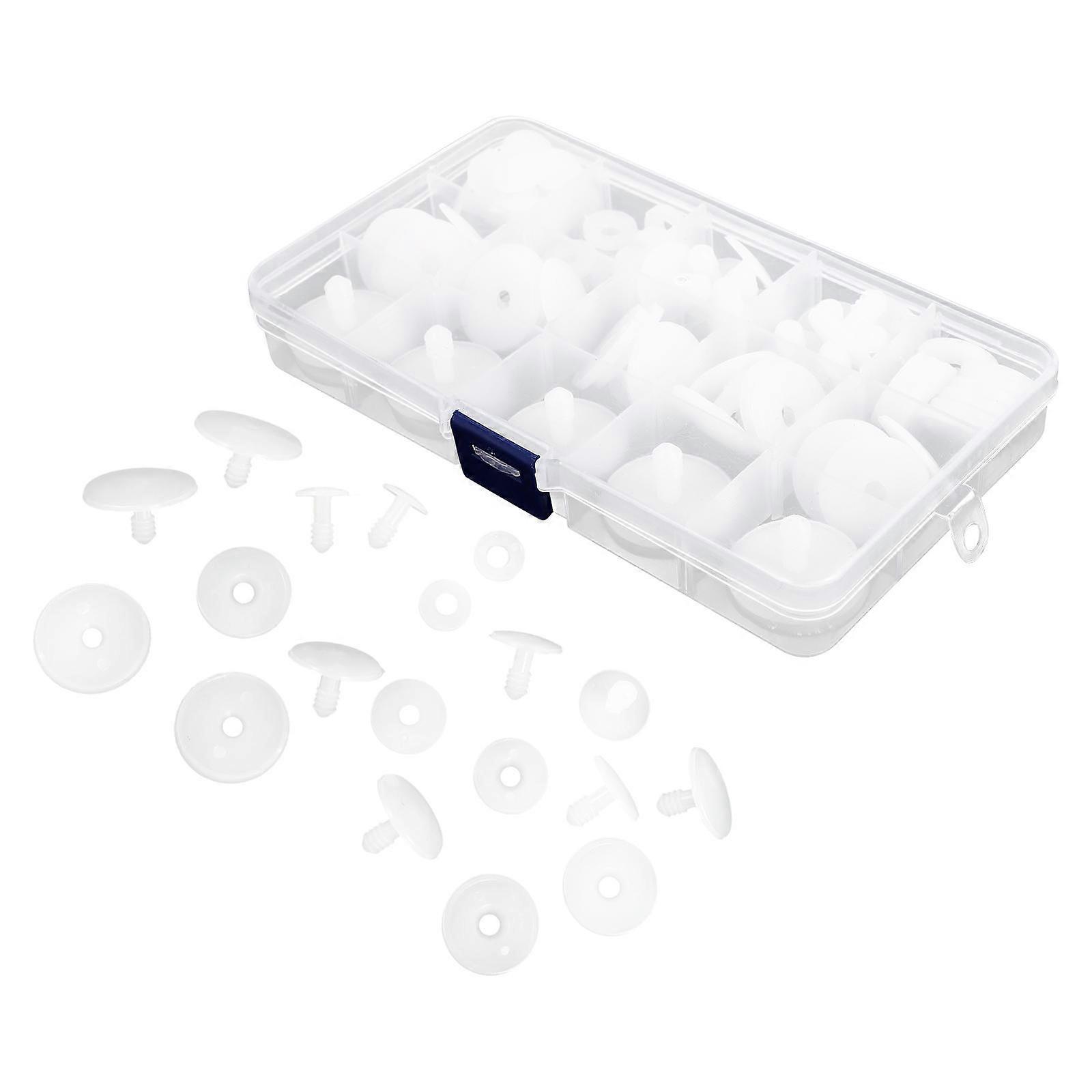 Plastic Joint Connectors For Doll Projects 1 Box Includes 35 Sets Lightweight And Sturdy