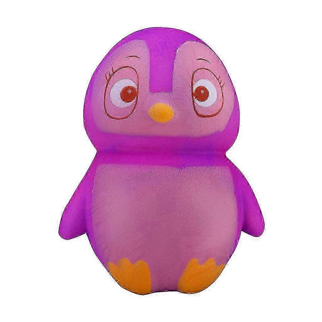 Thermal Heat Induction Penguin Stress Relief Toy - Slow Rising Scented Squishy for Soothing Stress and Anxiety Relief