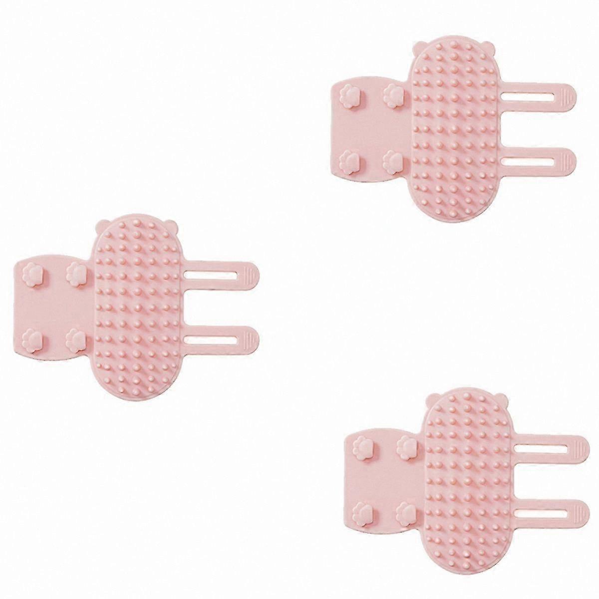 Pink Cat Scratching Board with Massage Features for Pets