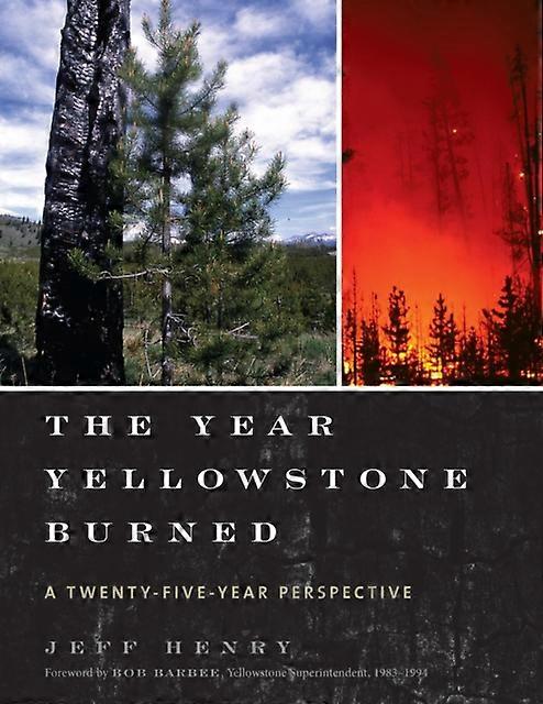 The Year Yellowstone Burned by Jeff Henry Paperback Book