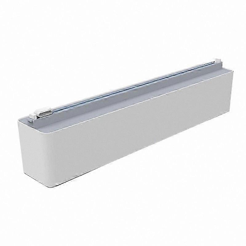 Refillable Plastic Wrap and Aluminum Foil Dispenser with Cutter