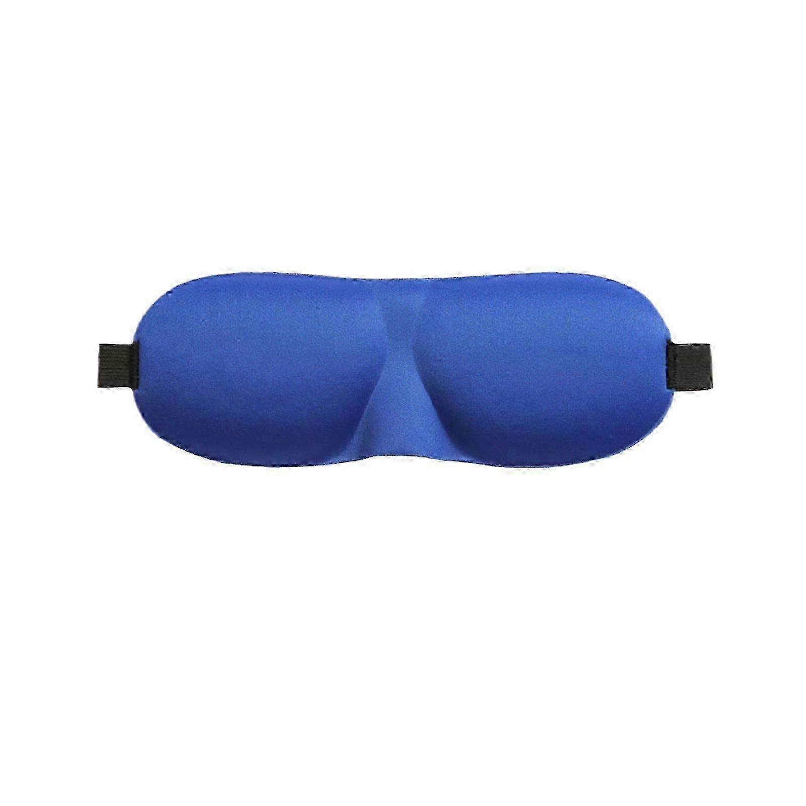 3D Blackout Sleep Mask with Adjustable Strap - 2 Pack for Ultimate Light Blocking & Comfortable Sleep on the Go