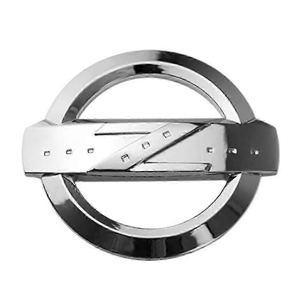 Abs כסף Z לוגו מכונית סבכה קדמית תג סמל אחורי עבור 350z Fairlady Z Z33 Z34