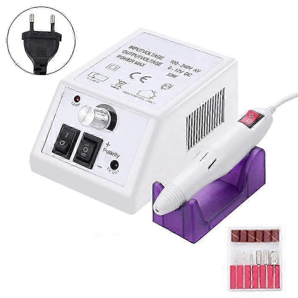 Professional Electric Nail File with Adjustable Speed - Ideal Nail Art Tool for Manicure & Pedicure at Home