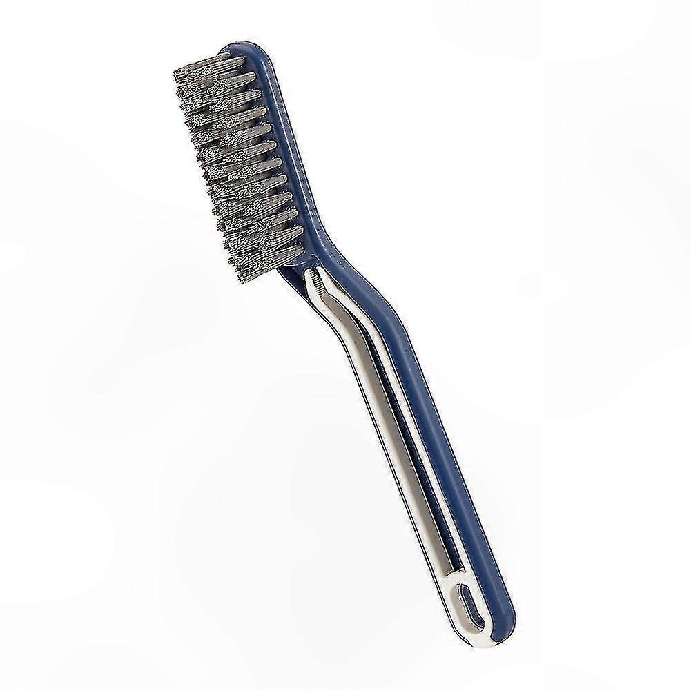 2-in-1 Crevice Cleaning Brush for Bathroom and Corner Use with Clip Function