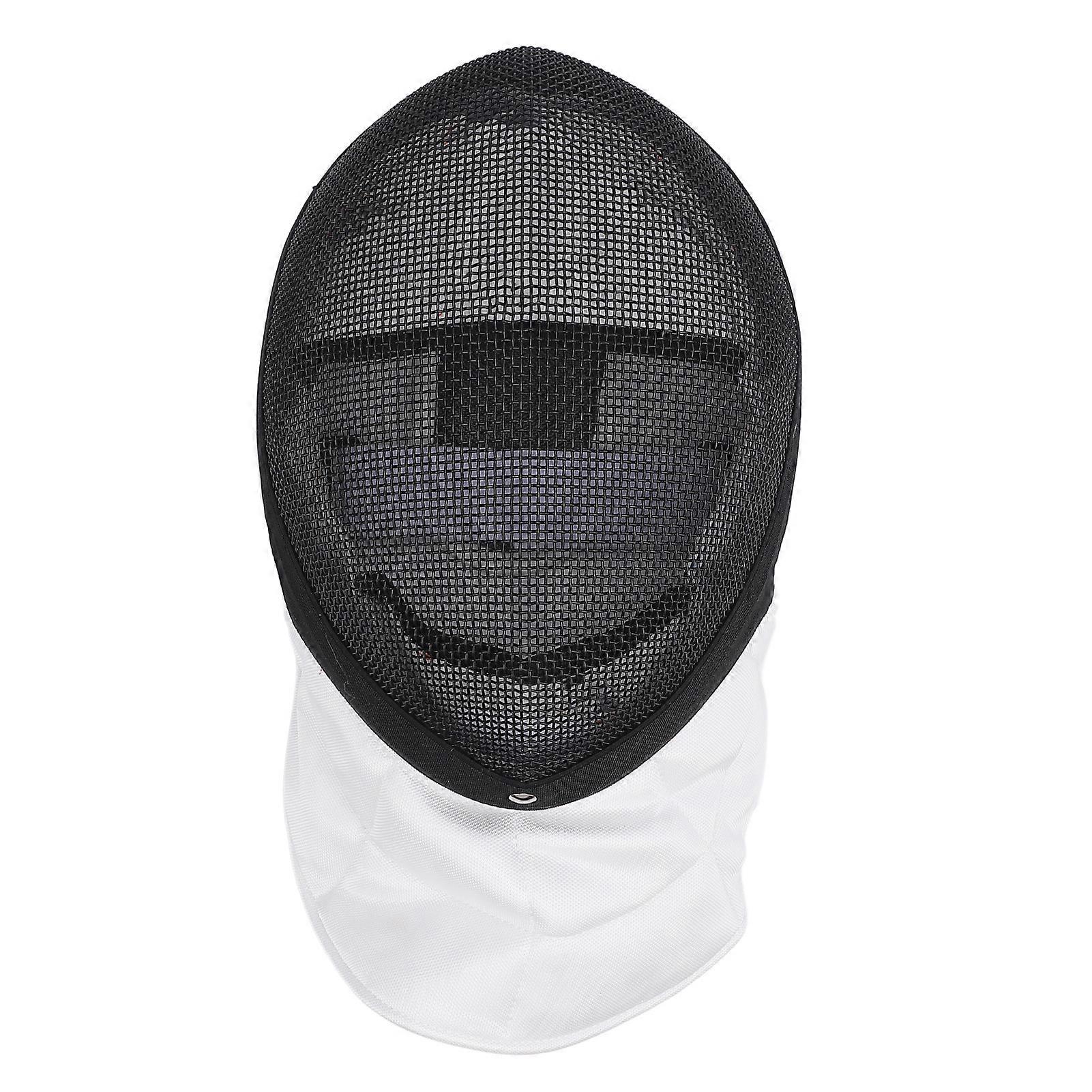 Mask Breathable Clear Vision Metal Grid Detachable Lining Full Coverage Fencing Helmet Protective Gear Face Guard