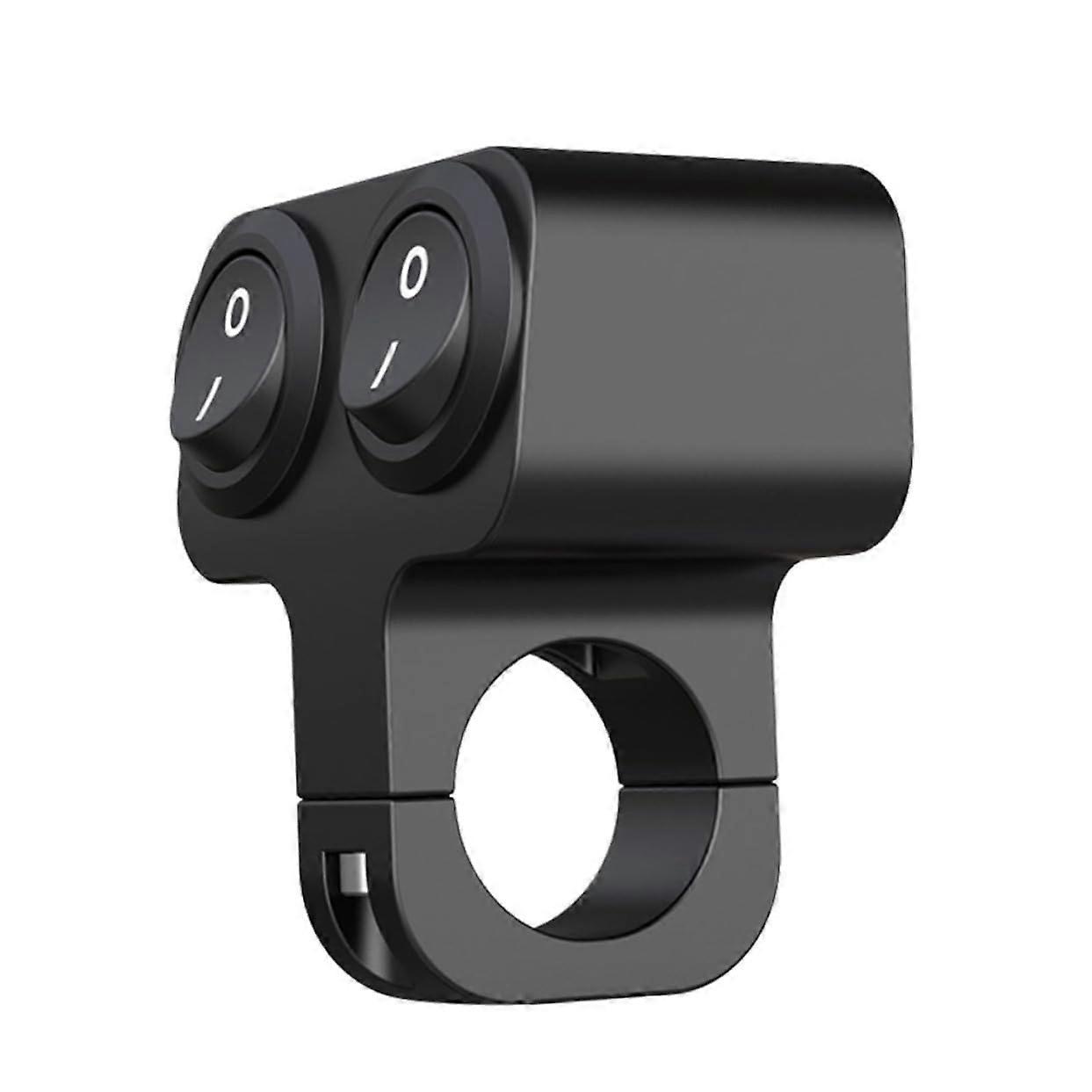 Waterproof Motorcycle Headlight Switch with Toggle Control, Compact Design, High-Quality Durable Material, Universal Compatibility