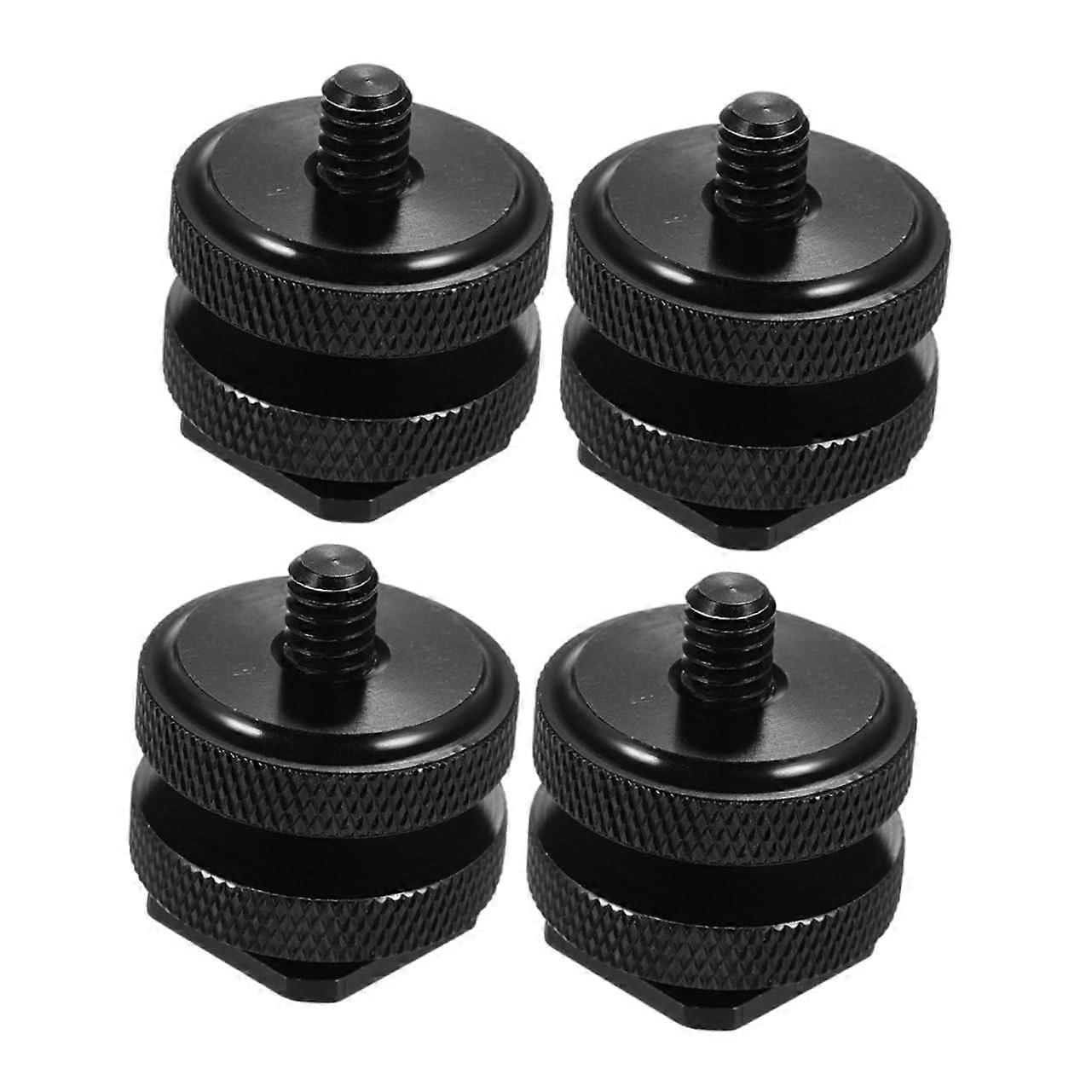 4in1 Camera Conversion Screw Hot Shoe Adapter, Hot Shoe to Tripod Screw Adapter, Flash Holder Hot Shoe Stand