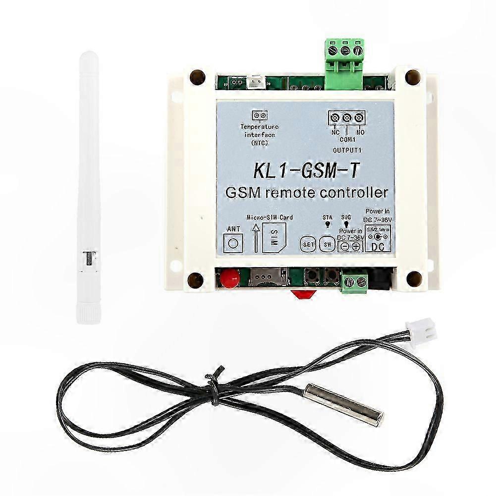 GSM Remote Monitoring Controller for Temperature and Thermostat Control Sensor, 7-36VDC