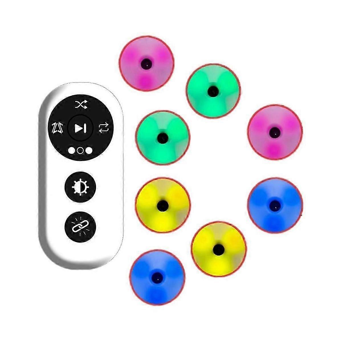 8Pcs Reactie Training Light Kits Lamp Apparatuur geschikt voor Basketbal