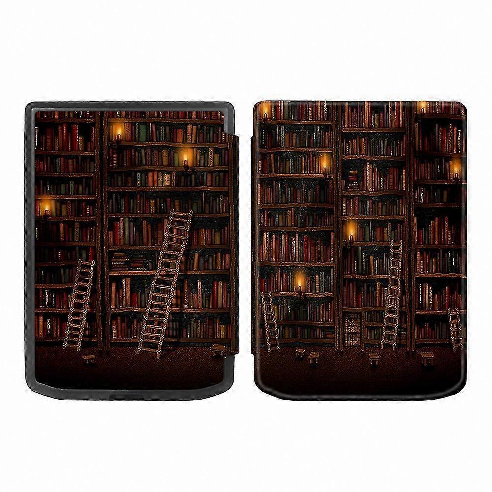 Leather E-Reader Cover with Auto Sleep/Wake Function for 7-inch Devices