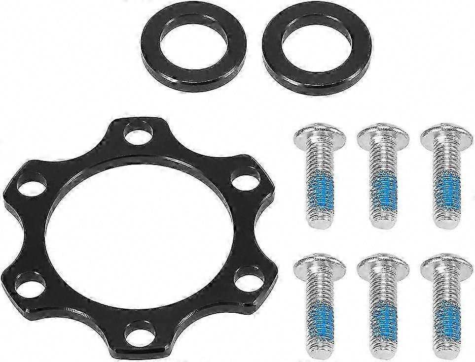 Boost Hub Conversion Kit 15x100 to 110mm Front & 12x142 to 148mm Rear Adapter Set Black