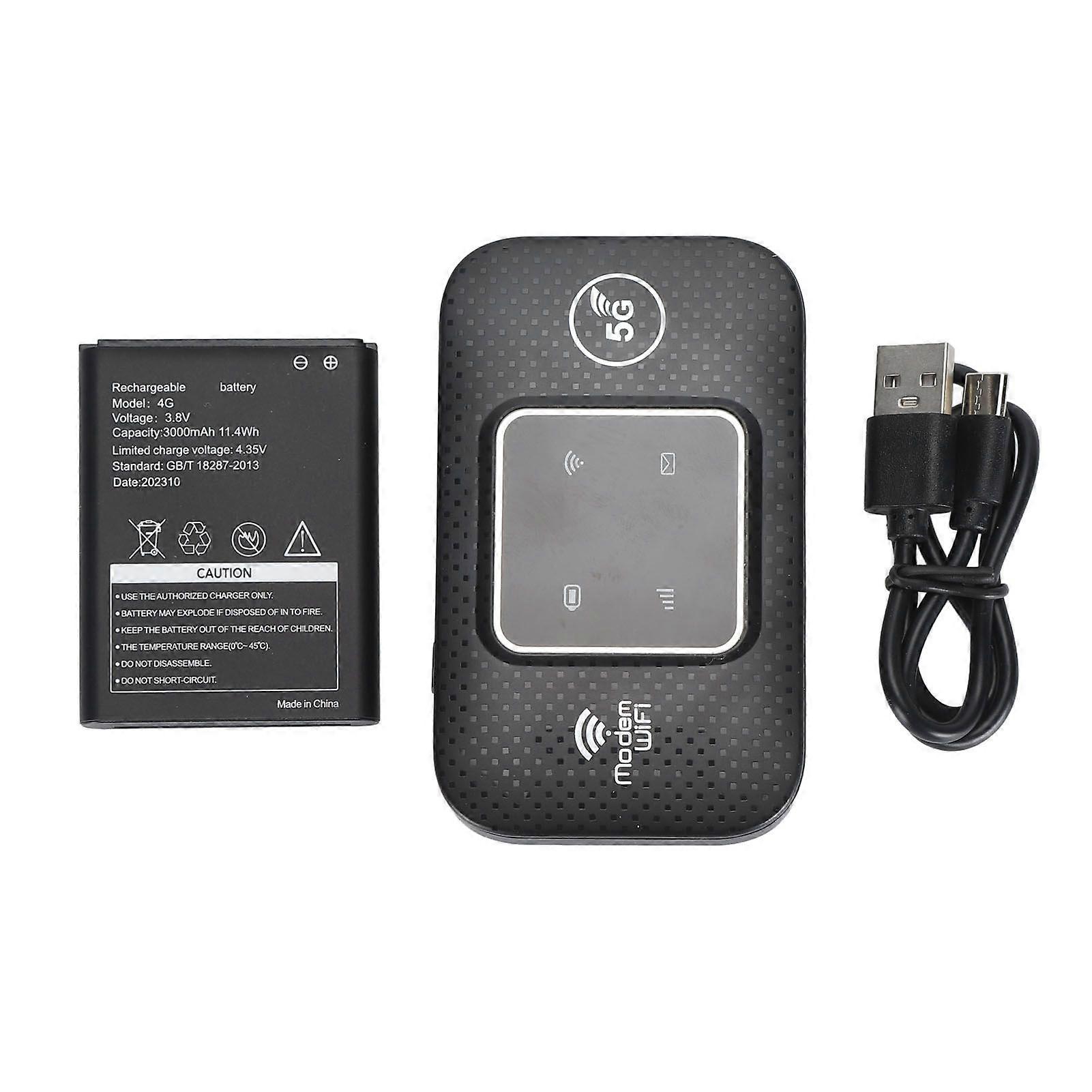 4G LTE Portable WiFi Wireless Router USB Powered 300Mbps High Speed Sharing Up to 10 WiFi Devices Wireless Mobile WiFi for Europe