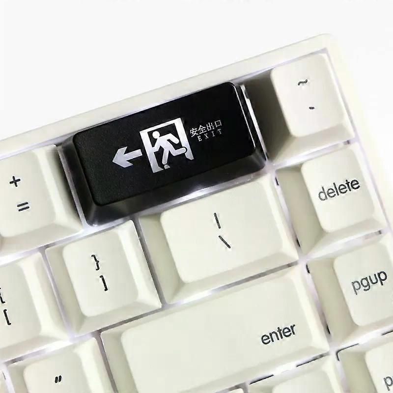 Through Backspace Keycap Safe 2U Keycaps ABS Etched Backlit Keycap R9UA