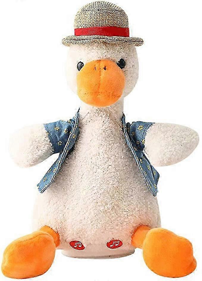 Cute Duck Shape Electric Toy,Talking Repeats What You Say