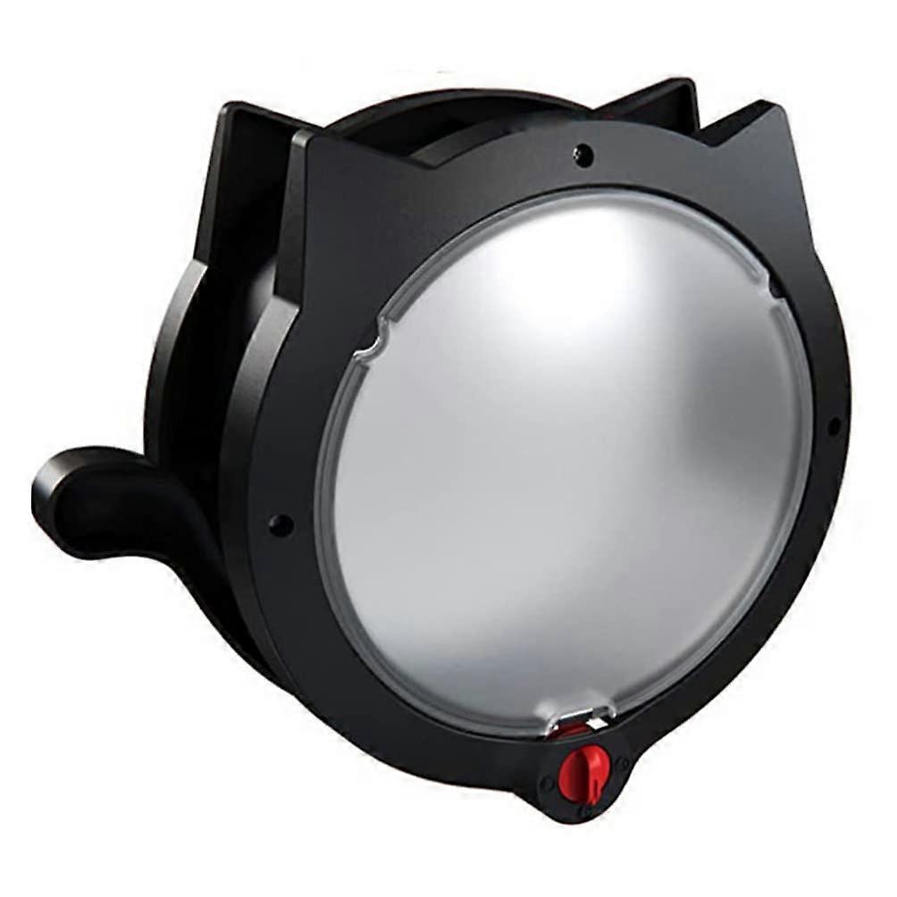 Cat Flap Black ABS Pet Door, 4Way Locking, Internal And External Door Compatible, Weatherproof With Silent Brush