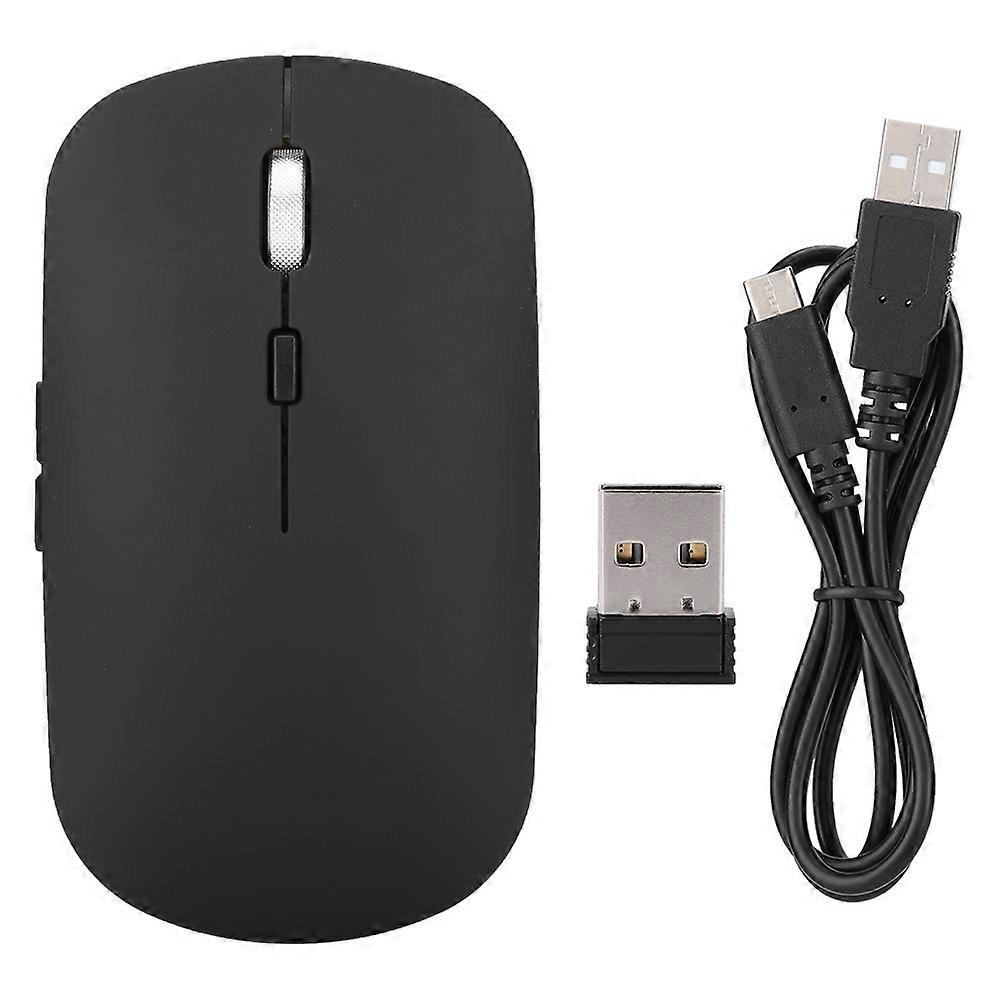 2.4G Wireless BT 4.0 LED Laptop Mouse 2400DPI Optical Game Mice for Win/Mac/Android
