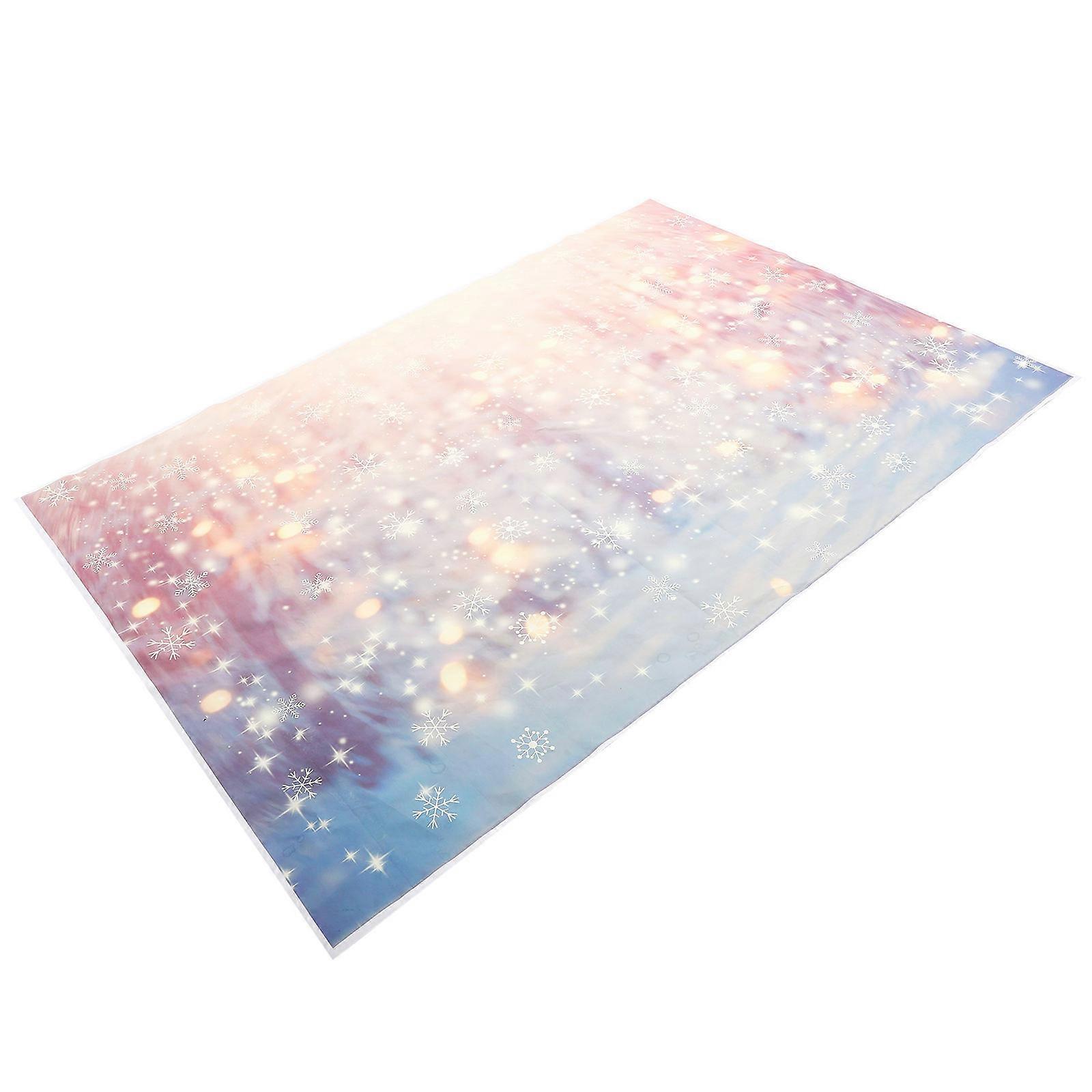 Snow Backdrop Cloth For Photography Background Simple Design 210X150CM Lightweight 1Pcs