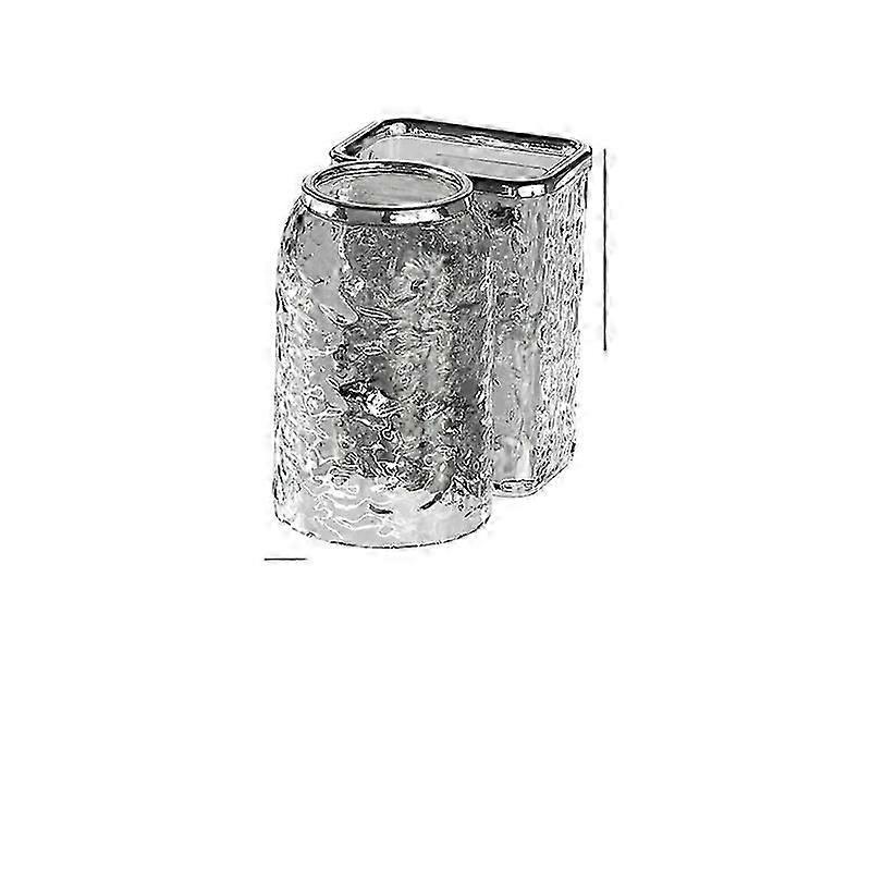 electric toothbrush holder wall mounted with cup for bathroom