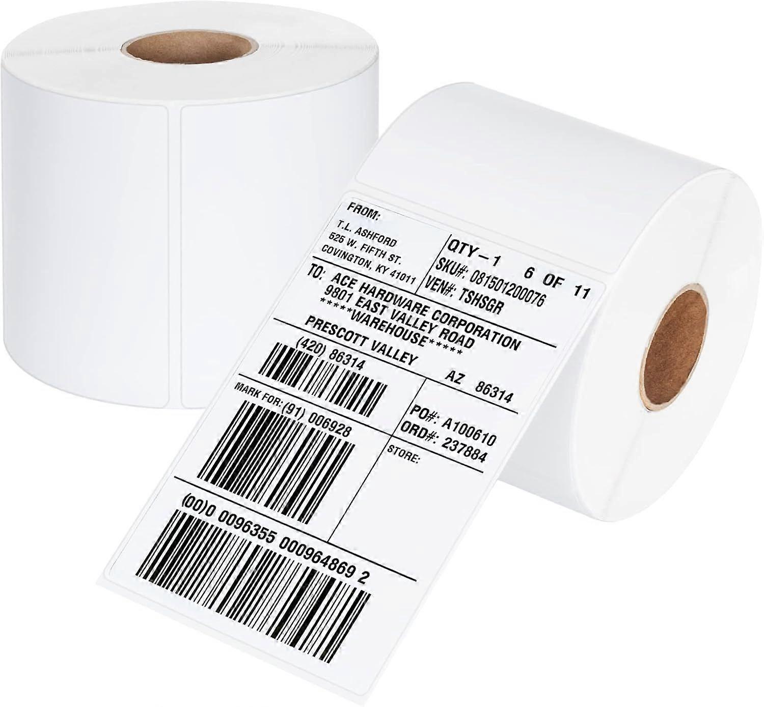 Compatible with Brother DK-11201 label roll. 29mm (W) x 90mm (L). Address labels