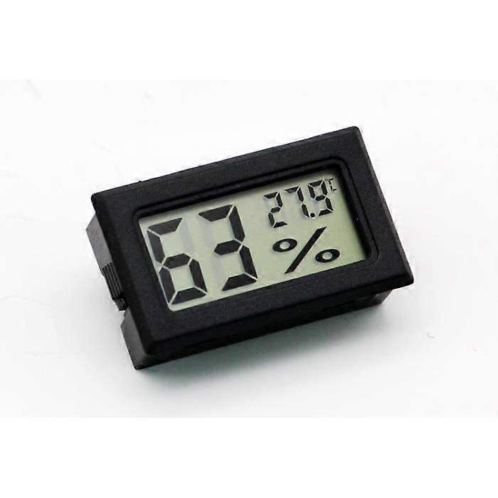 Digital Hygrometer Thermometer Built-in Probe Small Size