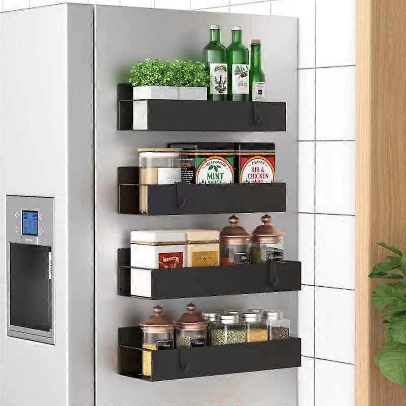 Magnetic Spice Storage Rack Organizer for Refrigerator and Oven